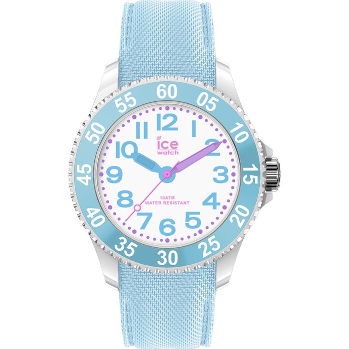 Fille - ICE WATCH - Montre fille Ice Watch Ice Cartoon XS Blue Elephant - Couleur de la matière:Blanc
