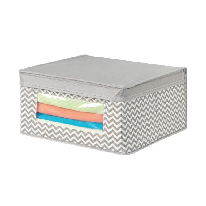 Cube de rangement 29x29cm chevron arrow - InterDesign