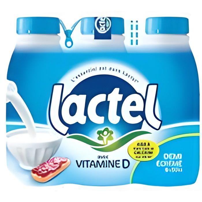 Lait demi-écrémé 6x50cl Lactel
