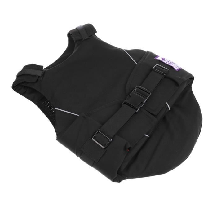 Equitation Veste de Sécurité Gilet de Protection de Corps Flexible et Confort avec EVA Foam pour Enfants