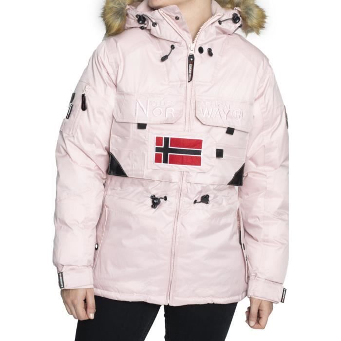 GEOGRAPHICAL NORWAY Doudoune BANTOUNA Rose - Femme