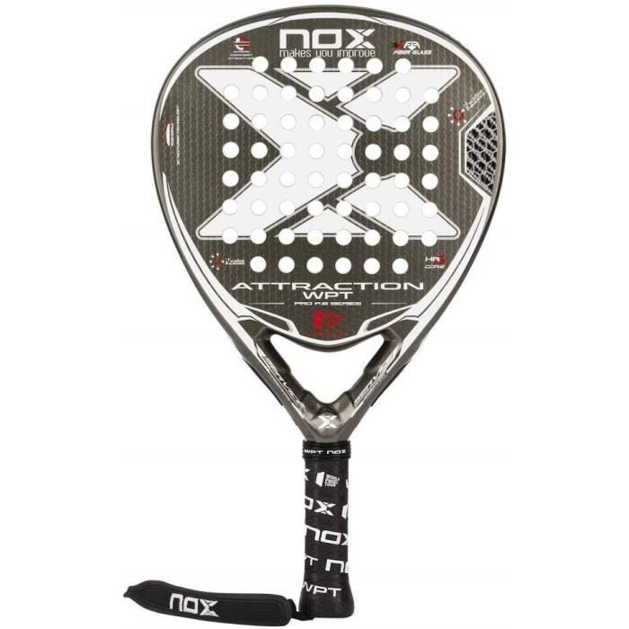 Raquette Nox Attraction WPT Advanced Series - anthracite chiné/noir - TU