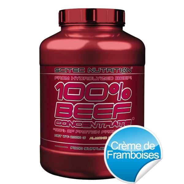 100% BEEF CONCENTRATE - 2000g - Crème de frambo...