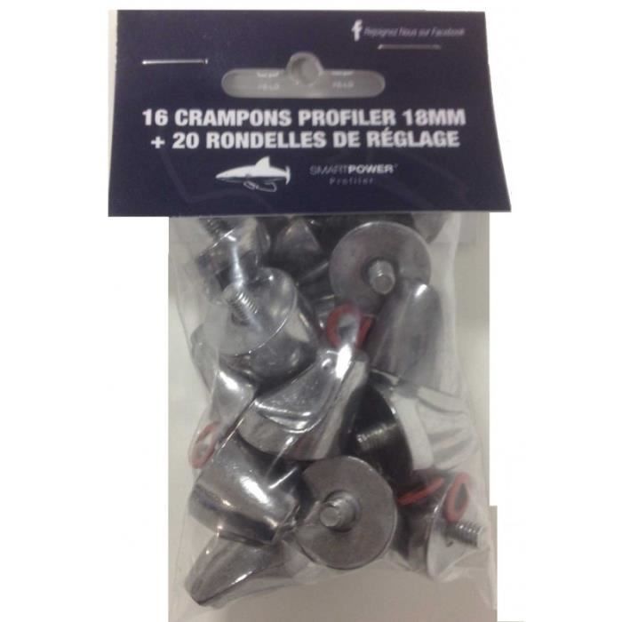 Crampons rugby - Pack Profiler 18 mm (crampons/rondelles) - Smart Power U MULTICOLOR