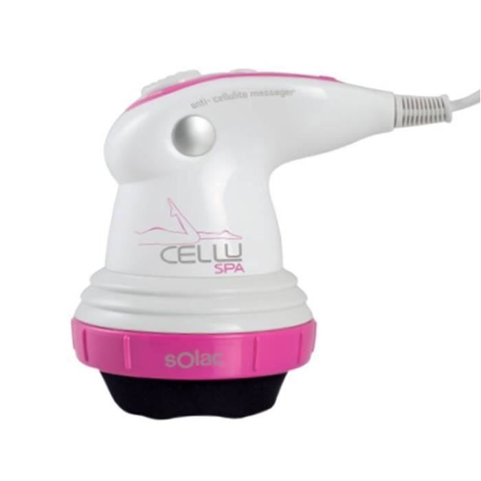 SOLAC Appareil massage Cellu Spa 2 têtes ME7713