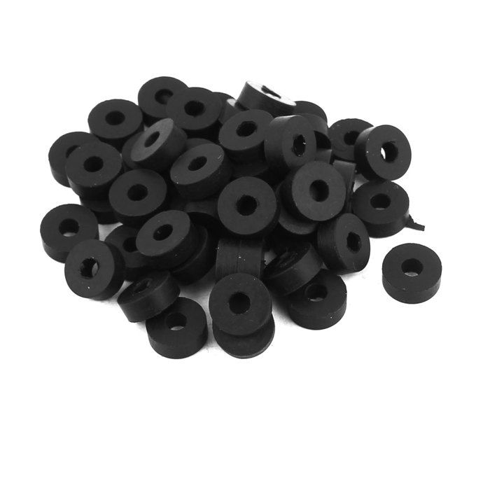 11mm Diamètre Extérieur joint torique tuyau plat rondelle en caoutchouc pour oeillet robinet 50pcs