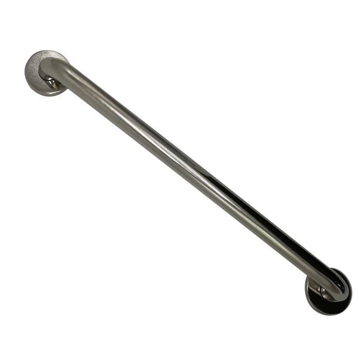 Barre de relèvement AUTONOMIE ET BIEN ÊTRE TMI 8049 - Platine cache vis - L 60 cm - Chrome