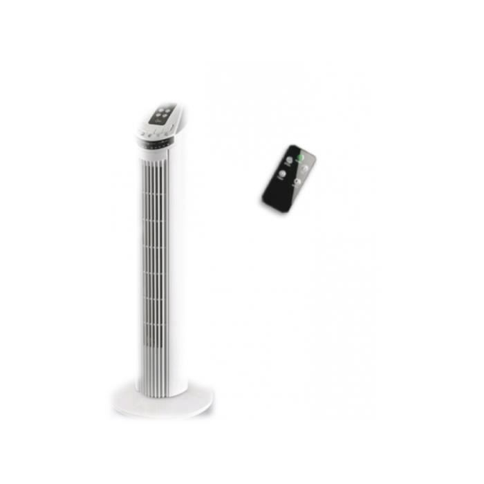 VENTILATEUR COLONNE 74 CM TELECOMMANDÉ