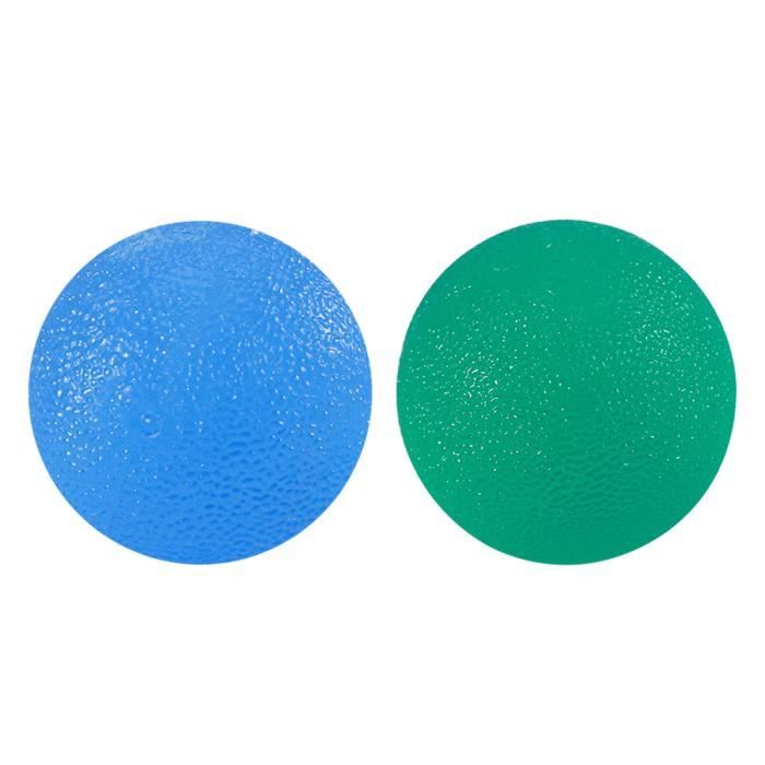 2 pcs Boules De Thérapie À La Main Soulagement Du Stress Réhabilitation Renforcement MEDECINE BALL - BALLON DE MUSCULATION