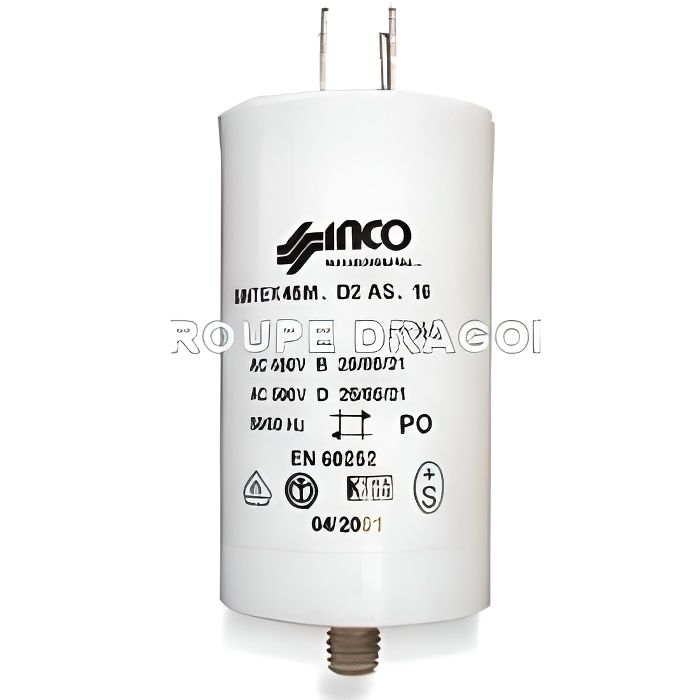 10,0UF-400/450V CONDENSATEUR FIXATION ÉCROU CEN…