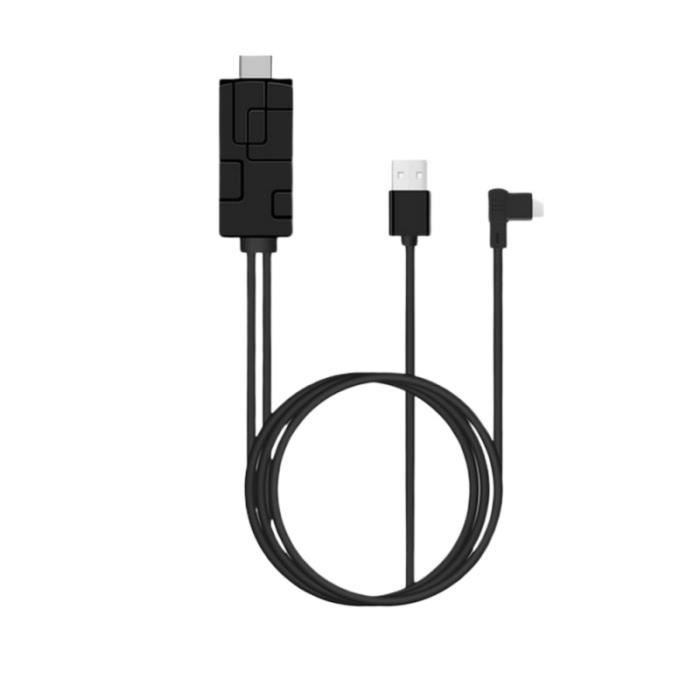 2m câble de connexion USB professionnel avec cordon de liaison durable pour téléphone portable, SWITCH - HUB ETHERNET - INJECTEUR