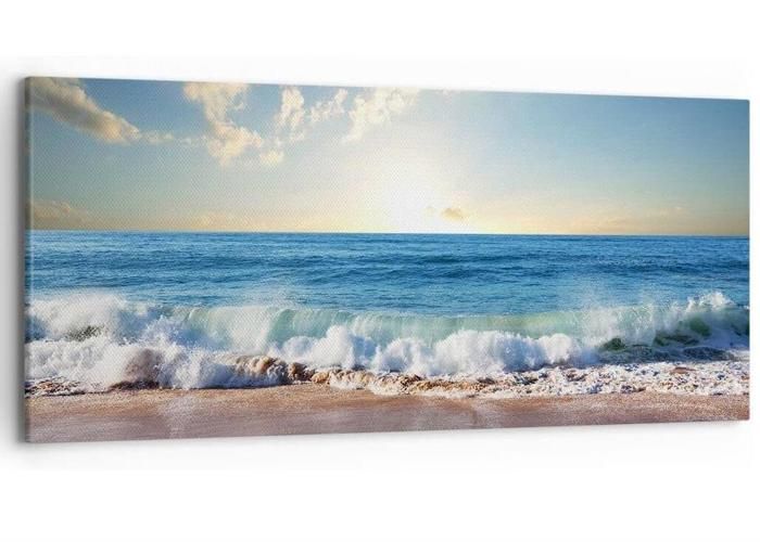 Tableau impression sur toile - Charme Au Bord de la Mer 80x100cm | Maisons du Monde