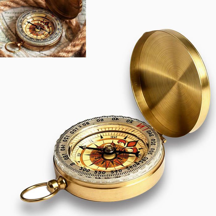 équipement Randonnée Boussole Miroir SkinStar - 5 échelles Cartes