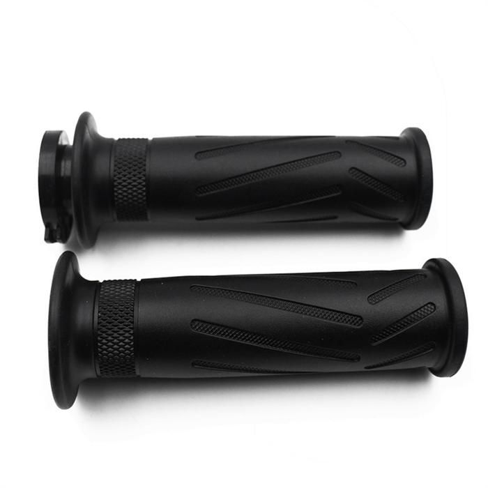 Poignées Caoutchouc Universelles Pour Guidon Moto - 1,25 Pouce - Neuves