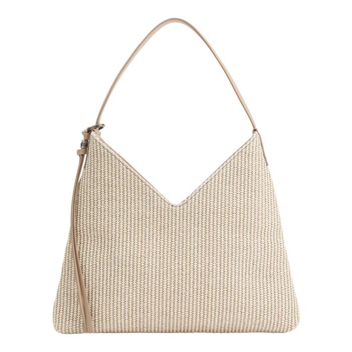 Sac Bandoulière FREDsBRUDER Bestie Camera Bag – Powder Taupe – Cuir (Neuf)