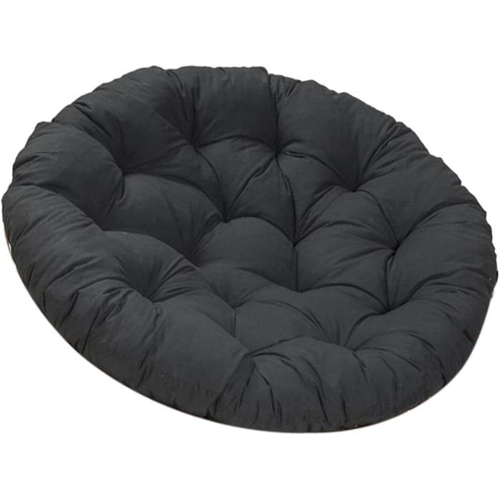 Coussin Fauteuil Suspendu Suspendue Chaise Coussin Coussin Fauteuil Jardin Rond Lavable pour Intérieur et Extérieur Noir Coussin Fauteuil Suspendu Suspendue Chaise Coussin Coussin Fauteuil Jardin Rond Lavable pour Intérieur et Extérieur Noir