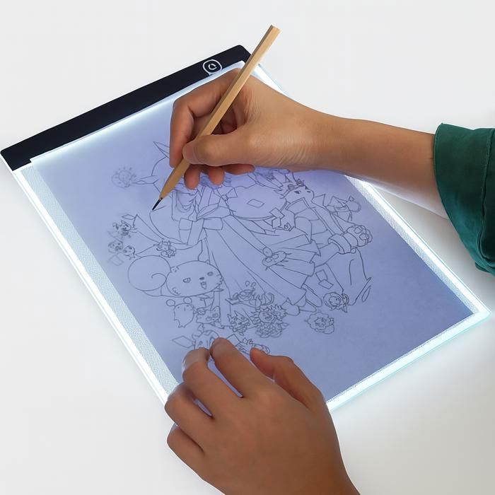 Vente Tableau de dessin magique 3D Pad LED Tablette d'écriture à LED pour enfants et adultes Panneau d'affichage Lumin - Banggood ançais Mobile-arrival notice