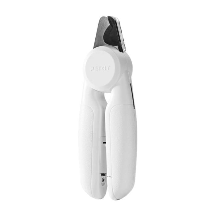 Ciseaux à ongles LED - PETKIT - Modèle PRO - Noir-gris - Poignée ergonomique - Éclairage intégré