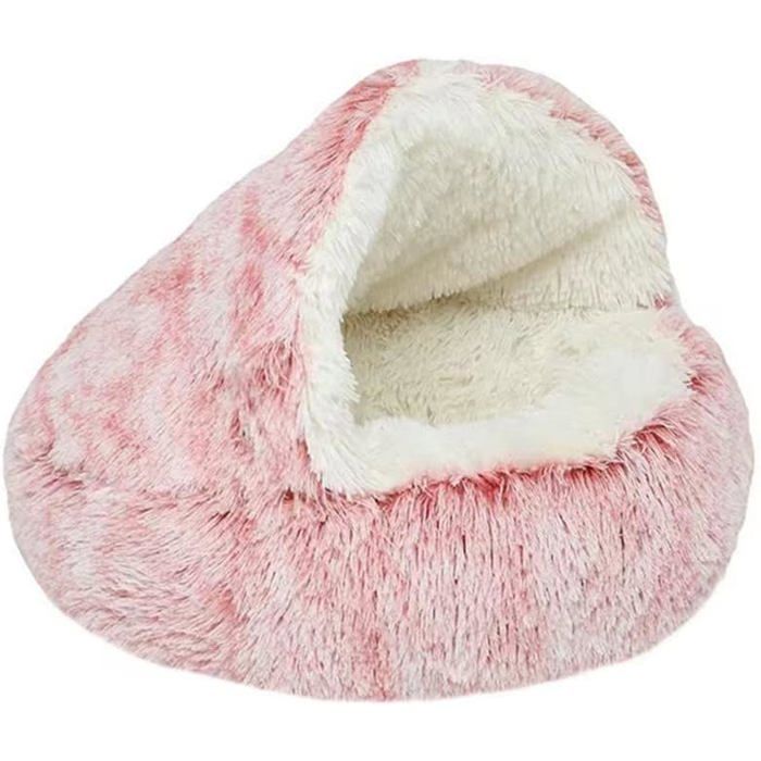 Meilleurs prix pour Chickwin Panier pour Chien Sac Couchage Chat Nid Chaud Lit Lavable Sommeil Chat Chaton Animal Domestique Chaud Rose#50cm CORBEILLE