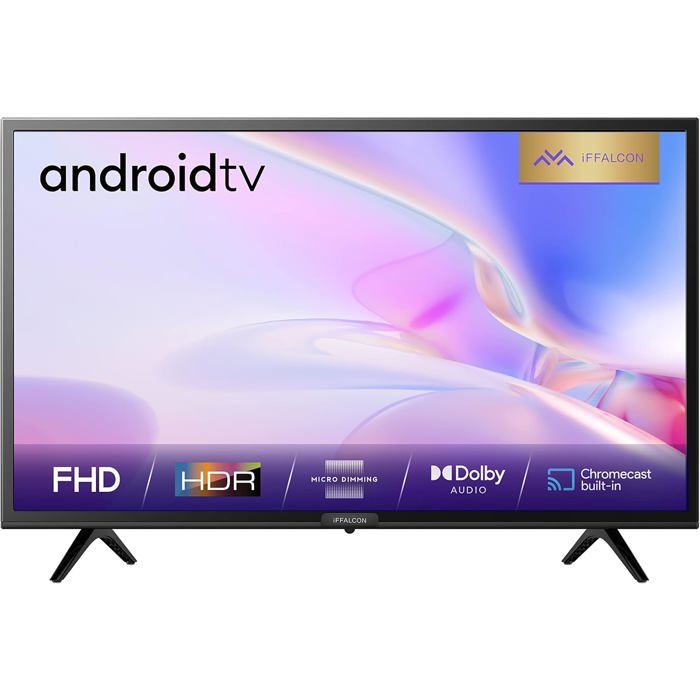Téléviseur LED DEBSY Iff32S52 32 pouces HDR10 Android TV