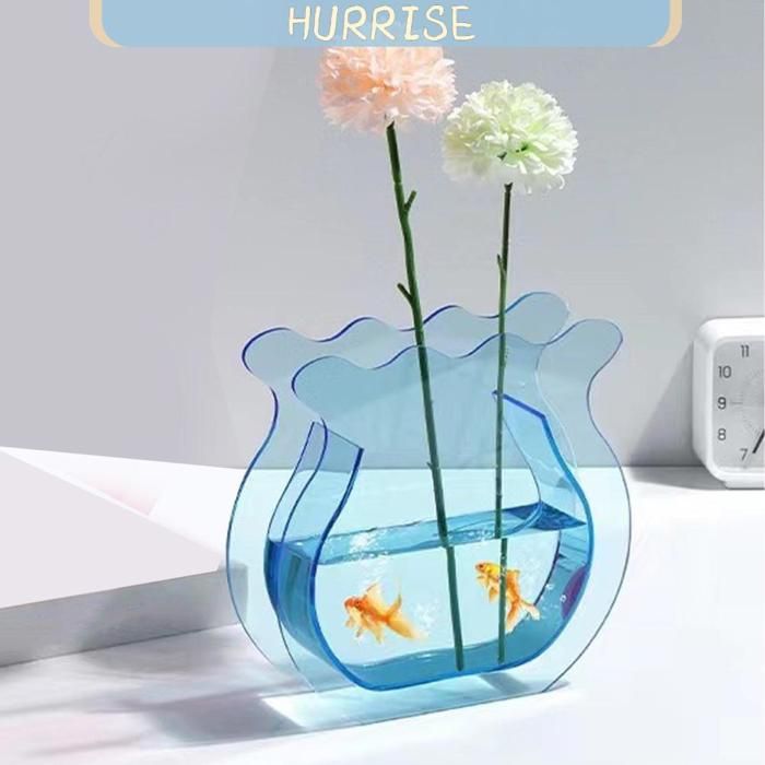 Photo inspiration: Tbest Vase D Aquarium Fish Tank Vase Transparent Thickened Acrylic Photo Inspiration