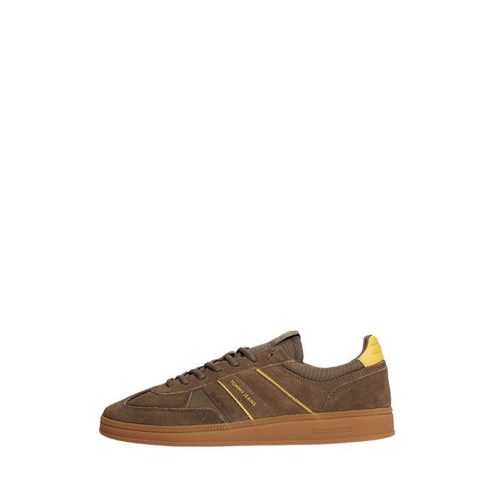 Baskets homme Tommy Jeans Ref 66278 RBM Kaki Baskets homme Tommy Jeans Ref 66278 RBM Kaki
