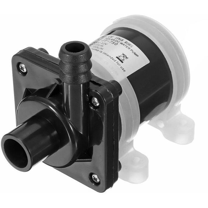 DC 12v 700L/H Pompe A Eau Aquarium Silencieuse Circulation Aérateur Submersible Pompe dair Oxygène étanche 100%