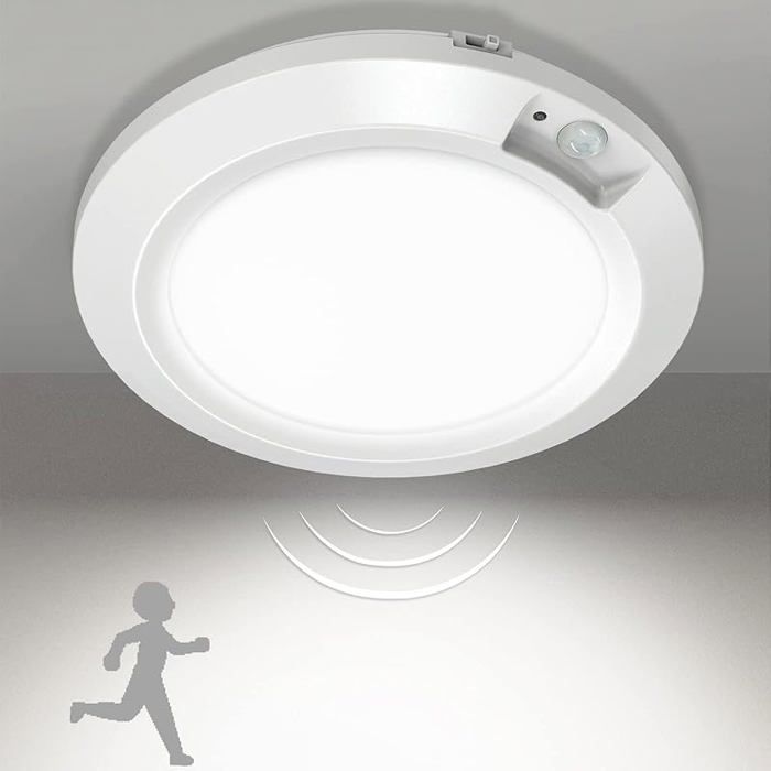 Veilleuses LED à Piles Lumière à Détection de Mouvement Sans Fil Lampe de Plafonnier intérieur pour Pl VEILLEUSE HORS PUERICULTURE