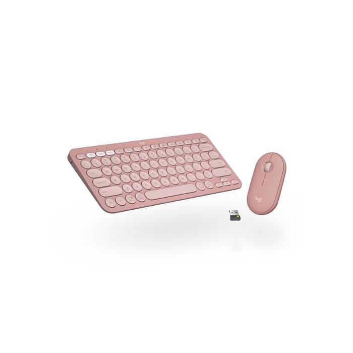 Pebble 2 Combo DEU QWERTZ Alimenté par batterie Droite Optique Légère Portable Bluetooth