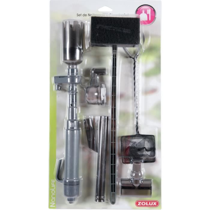 Kit de nettoyage pour aquarium - ACTIZOO - Poisson deau froide - Kit de nettoyage pour aquarium
