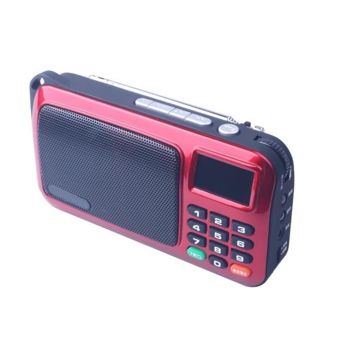 Mini Enceinte Bluetooth Dissot - Radio FM, Lumière Colorée, Appel Mains Libres - 5W, Bluetooth 5.0, 1500mAh