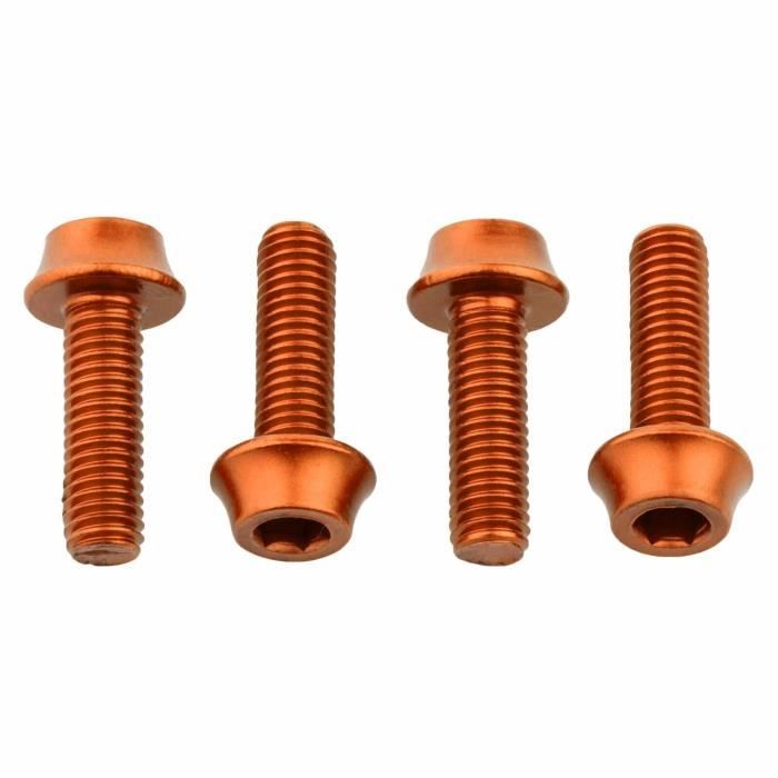 Vis pour portebidon Wolf Tooth Orange Accessoire Vélo Cdiscount