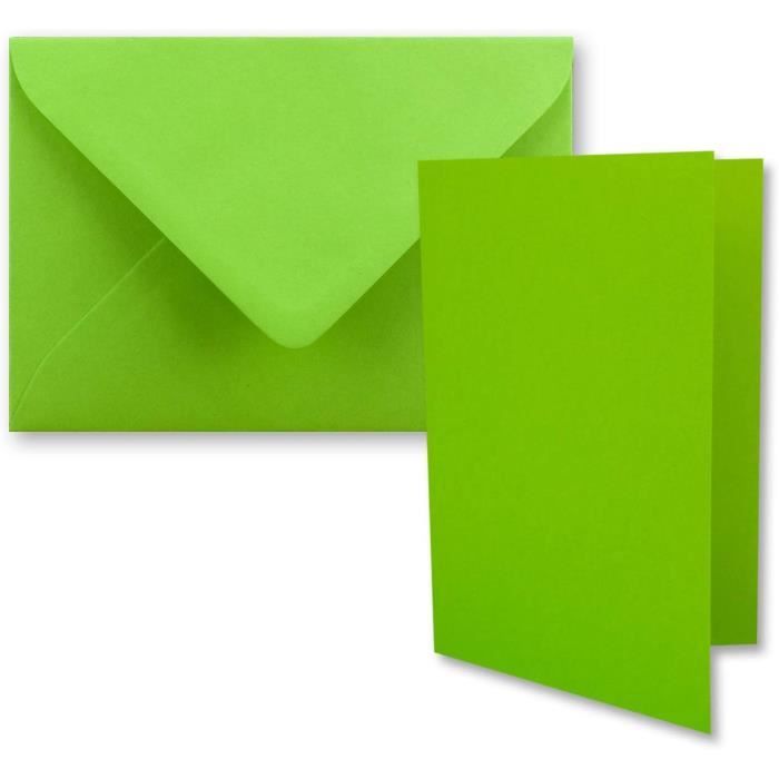 Lot 50 Cartes A7 Papier Kraft Noir 240g - Mini Cartes Personnalisables DIY