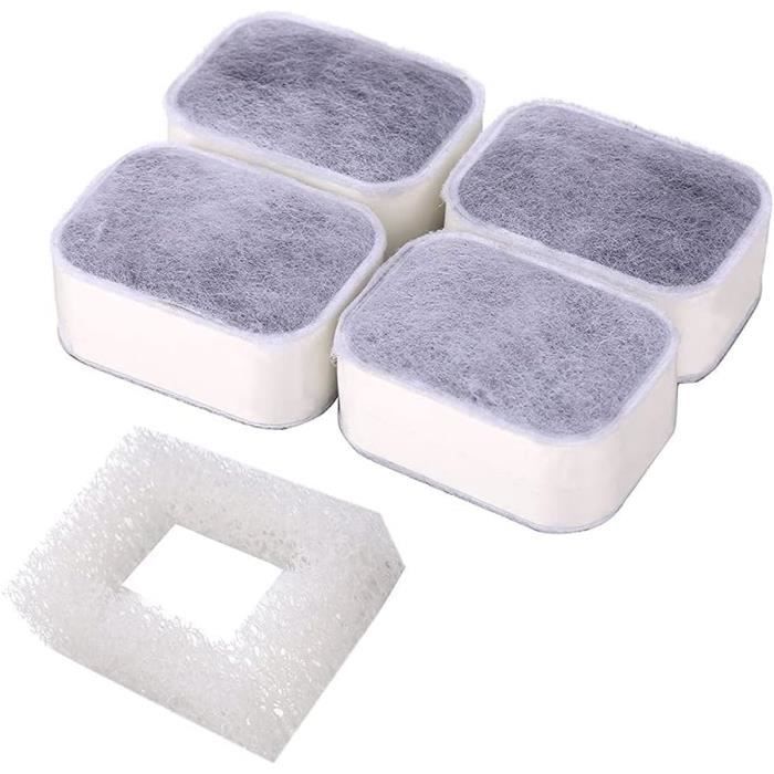 4 Filtres à Eau Pour Machine Expresso DeLonghi - Charbon Actif - 4.7x2x2.5cm - Améliore Le Goût