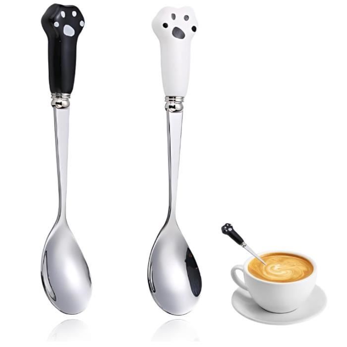 Lot De 2 Couverts Multifonctions Inox Avec Mousquetons – Fourchette/Cuillère + Ouvre-boîte & Décapsuleur – Pour Rando, Camping, Pique-nique
