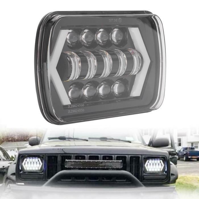 210W 6000K 21000Lm H4 Led Phare Ip67 Phare Fit Pour Jeep Cherokee Xj 12-24V