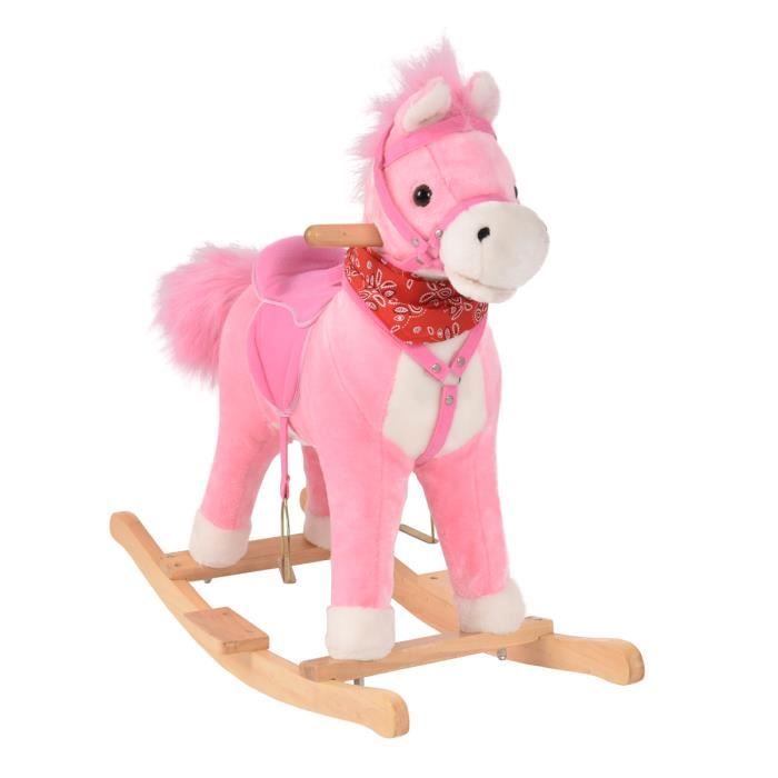 cheval a bascule sonore