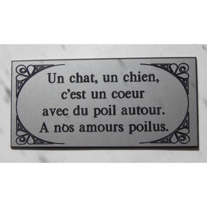 Plaque Funeraire Chat Cdiscount