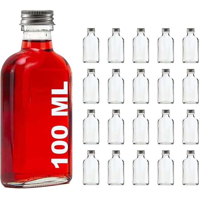20 Flacons Vides Stériles 5 Ml - Verre Borosilicate Avec Bouchon Auto-Cicatrisant - Neufs