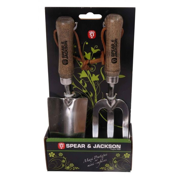 Transplantoir Spear & Jackson Avec Manche En Bois - Outil De Jardin Léger Pour Repiquage Et Petits Travaux