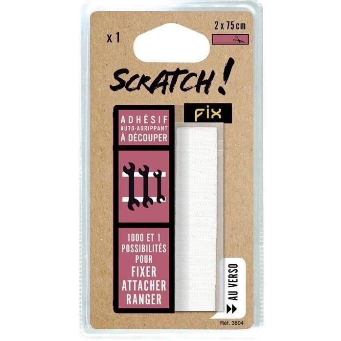 Bande adhésive scratch 2 x 75 cm