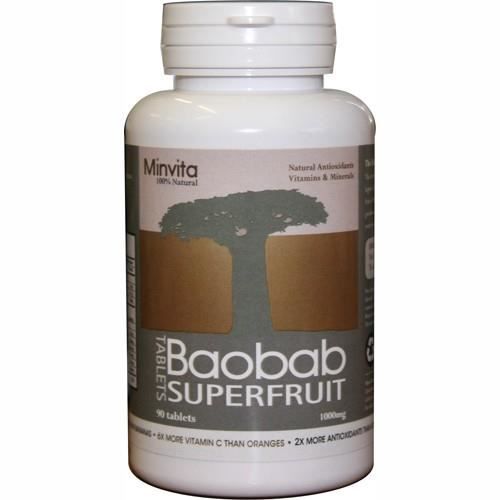 Minvita Baobabs superfruits comprimés 90 x 1000mg Cdiscount Au quotidien