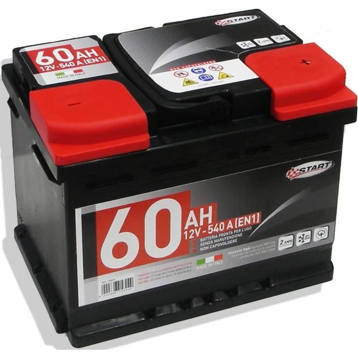 Batterie 12V 60Ah 540A