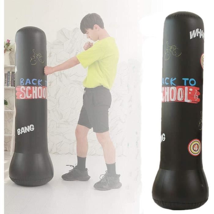 Sac De Frappe Interactif Enfant Avec Lumières Et Sons - 4 Modes De Jeu - Inclut Gants - Cadeau Sportif Pour 6-12 Ans - 2