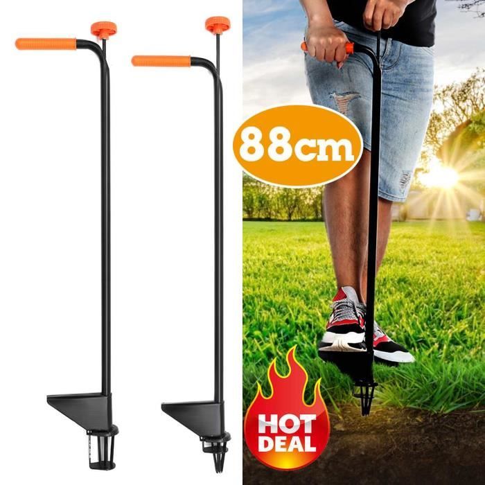 Extracteur De Racines Manuel Pour Désherbage - Crochet En Acier Inoxydable, Longueur 22 Cm - Pour Enlever Mauvaises Herbes Avec Racine