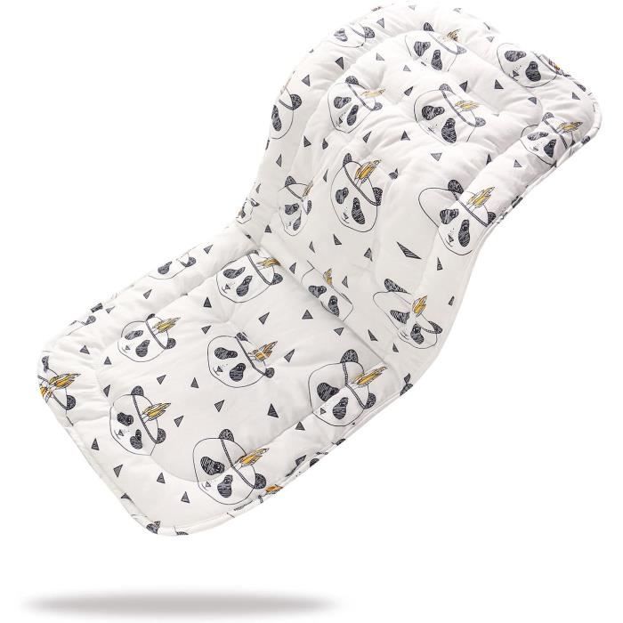Coussin de siège coussin de poussette 75 x 35 cm - enfant universel  respirant avec protection de ceinture Gaufre Rose - Cdiscount Puériculture  & Eveil bébé