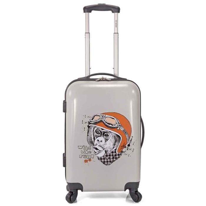 Photo de valise-cabine-4-roues-benzi-monkey-design