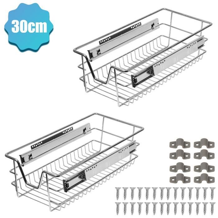 Tiroir Coulissant Extensible Pour Placard – 43x20x7 Cm, Glissement Fluide Et Silencieux - 6