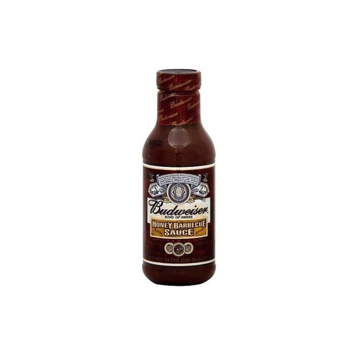 Sauce BBQ au miel Budweiser « Budweiser honey BBQ sauce » Cdiscount
