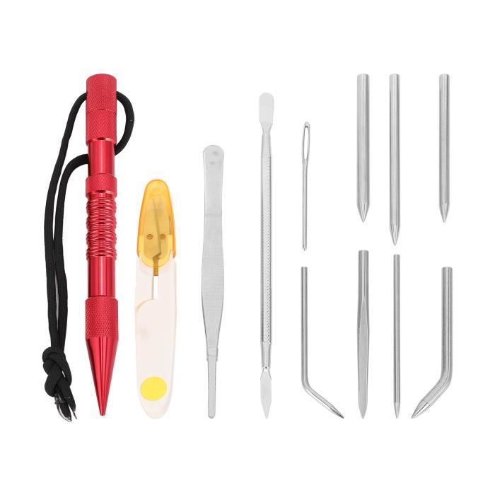Paracord Spike Needle, Outils De Tissage De Bricolage Kit De Bracelets En Paracorde En Aluminium